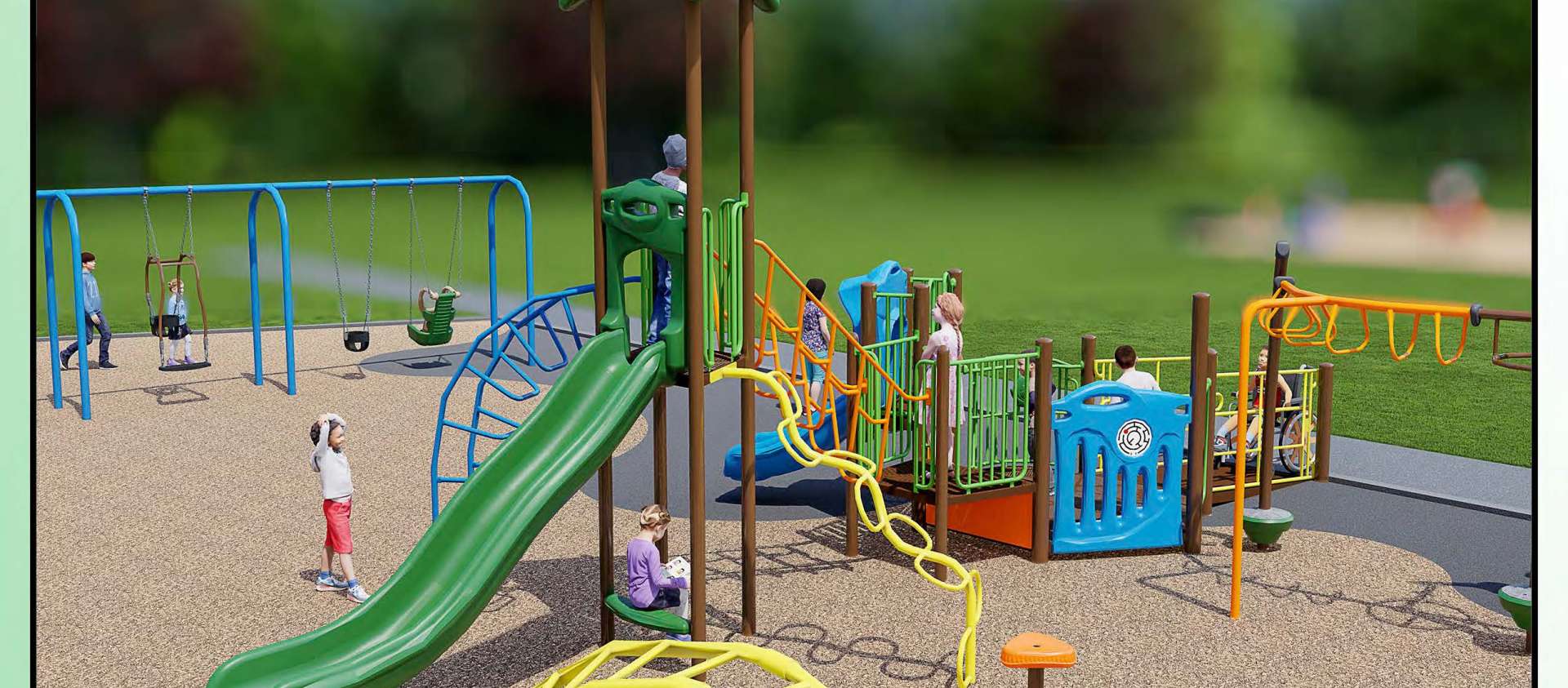 Appin Accessible Playground Equipment Image 1