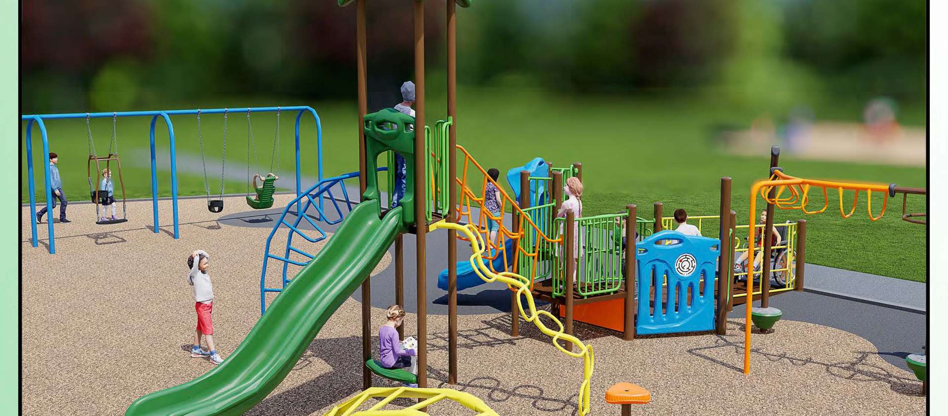 Appin Accessible Playground Equipment Image 1 Appin Accessible Playground Equipment Image 1