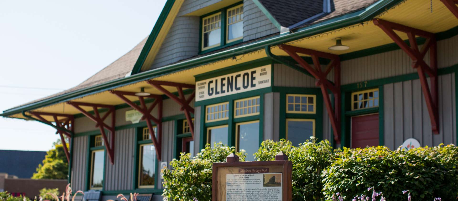 Glencoe Train Station Image