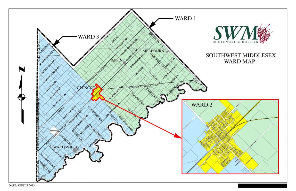 SWM Ward Map